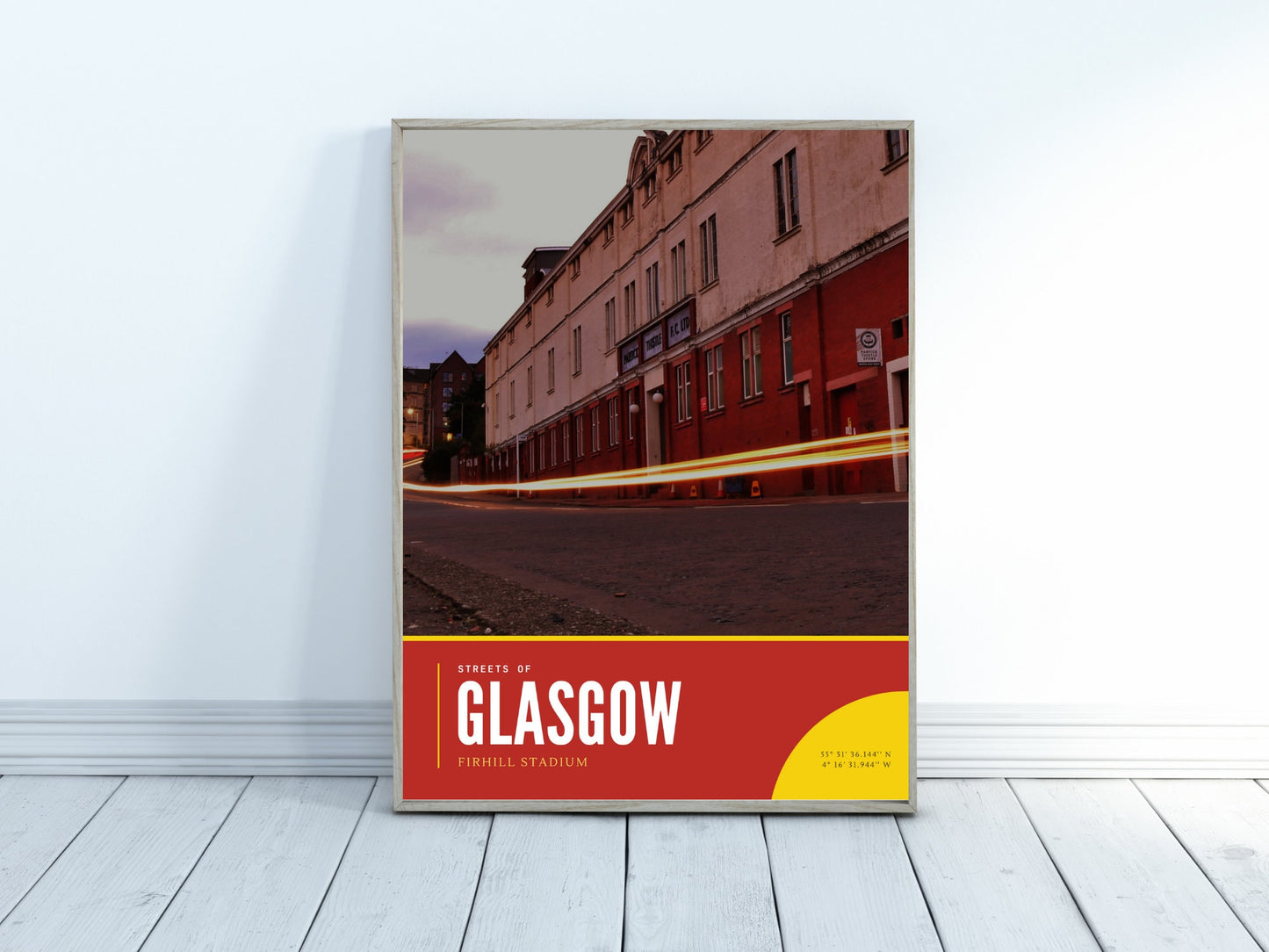 Partick Thistle Photography Poster