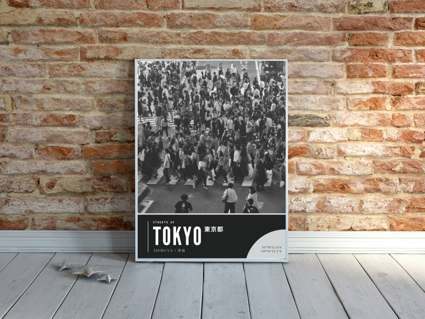 Shibuya Scramble Tokyo Original Photography Poster