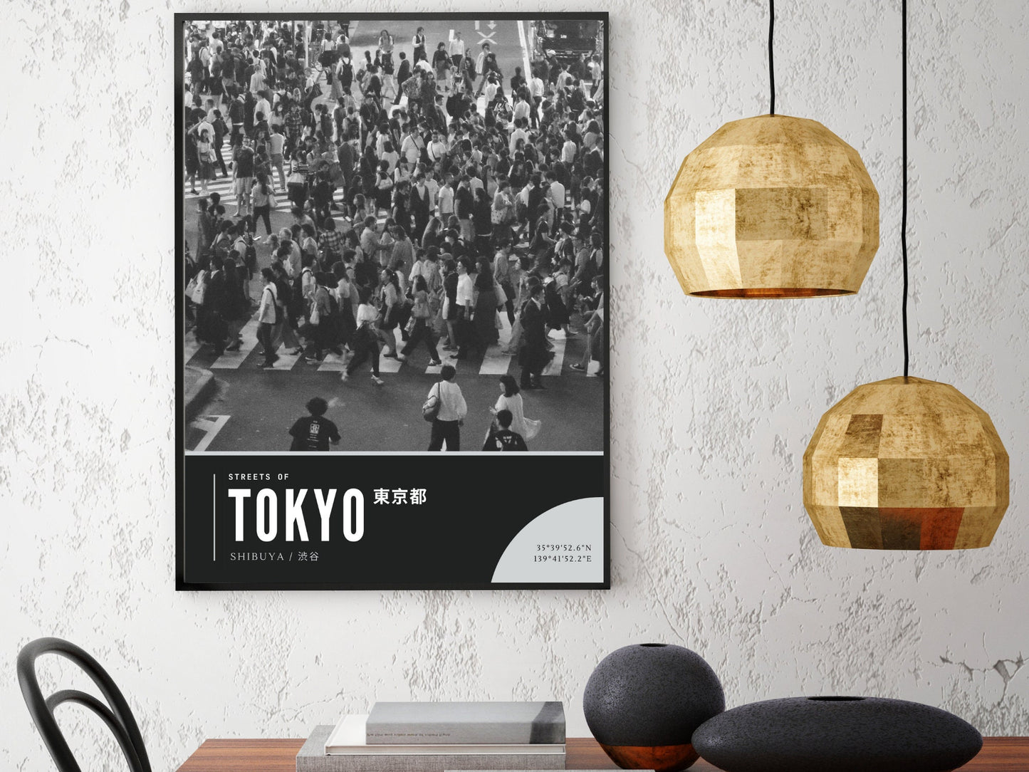 Shibuya Scramble Tokyo Original Photography Poster
