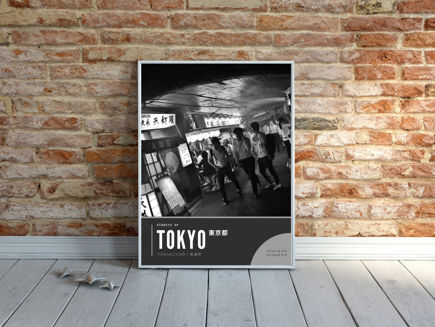 Yūrakuchō Gado-shita Photography Poster, Streets of Tokyo Prints