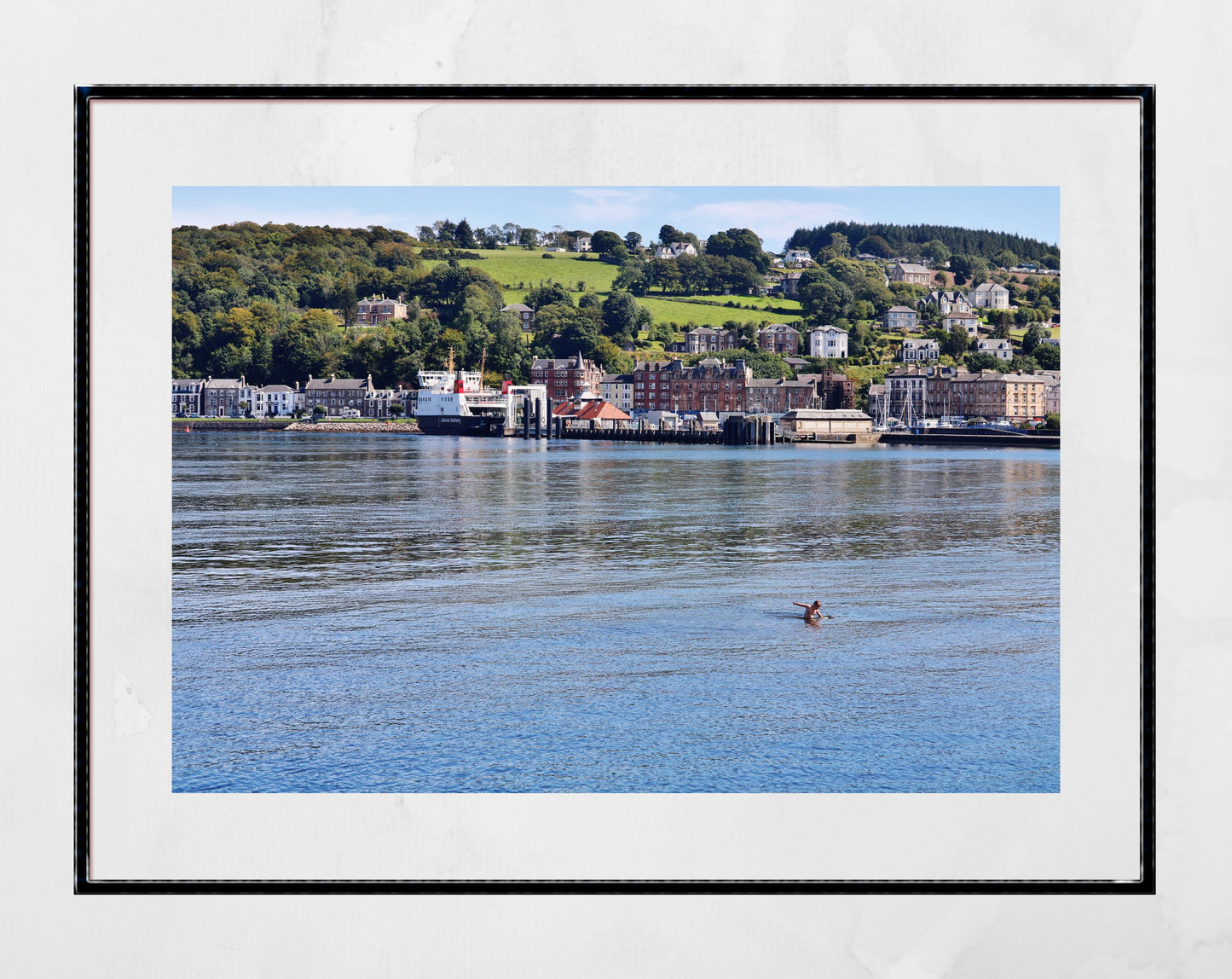 Rothesay Poster Isle Of Bute Coastal Photography Wall Art