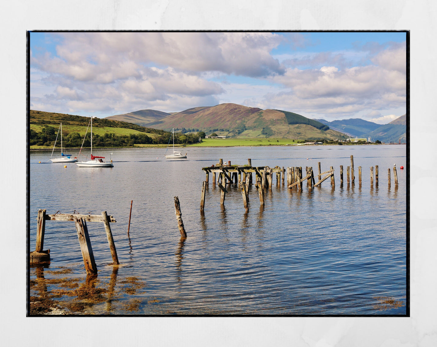 Isle Of Bute Port Bannatyne Coastal Photography Print