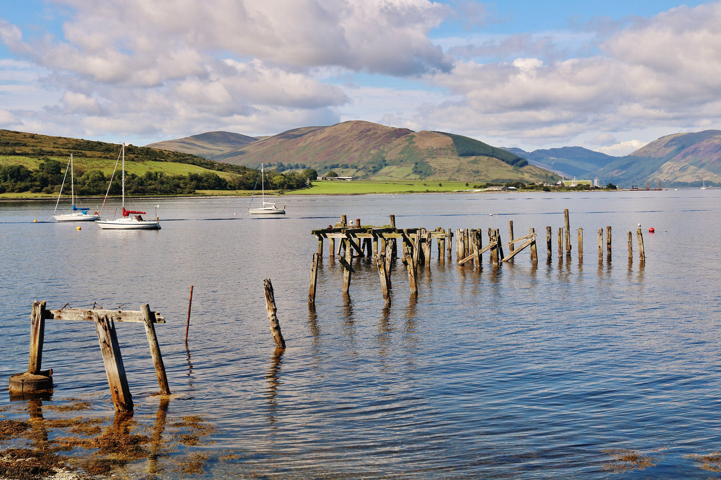 Isle Of Bute Port Bannatyne Coastal Photography Print