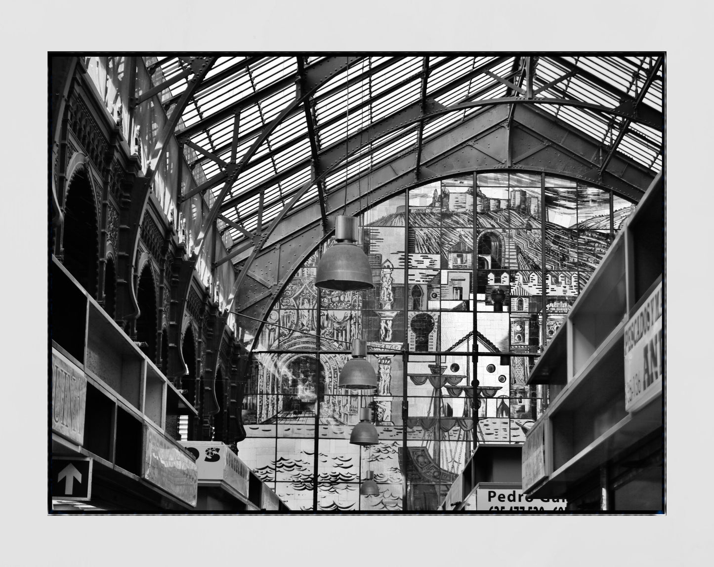 Malaga Mercado Central de Atarazanas Photography Poster