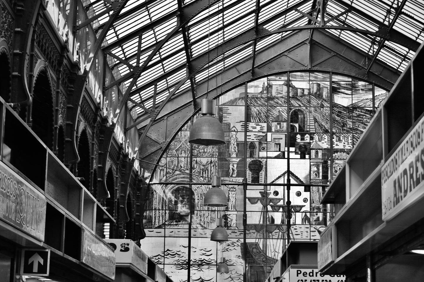 Malaga Mercado Central de Atarazanas Photography Poster