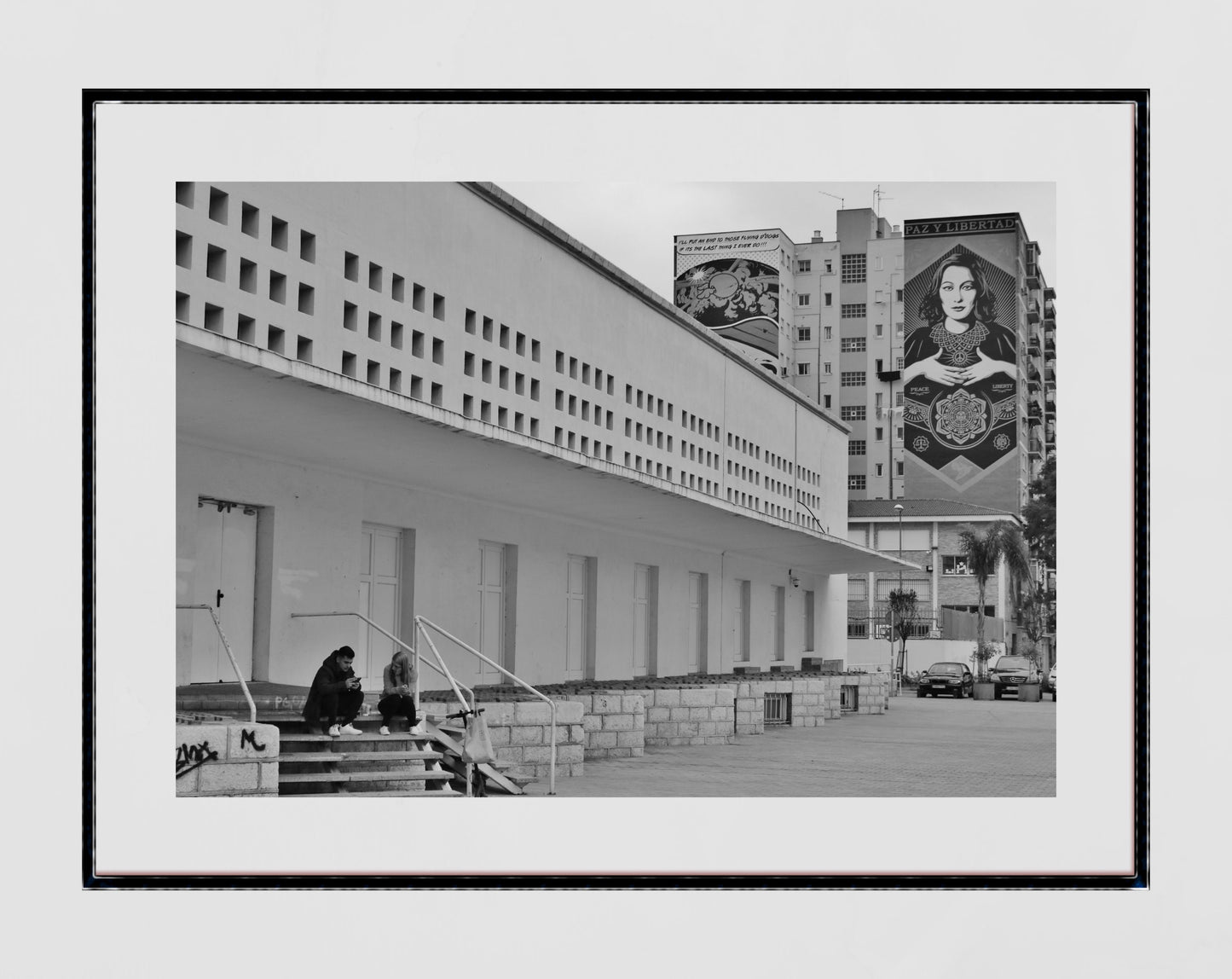 Malaga Poster Street Art Print Street Photography