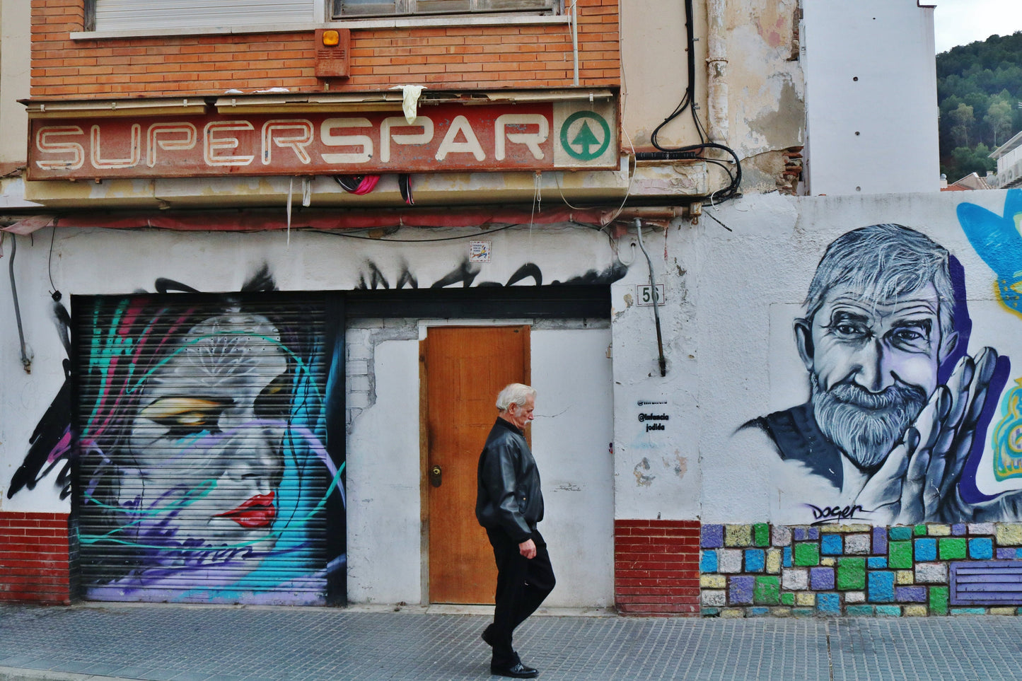 Street Art Photography Malaga Spain Print
