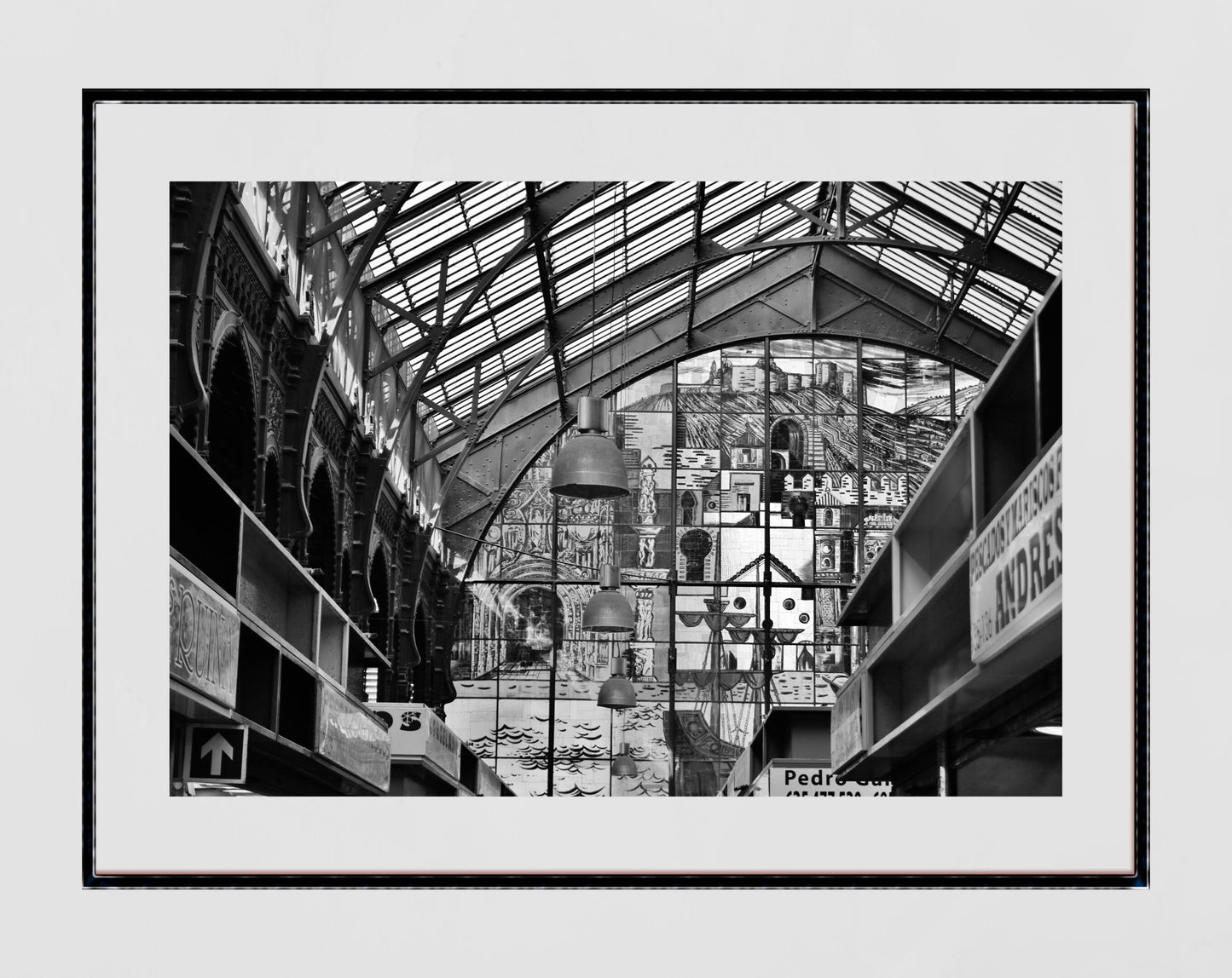 Malaga Mercado Central de Atarazanas Photography Poster