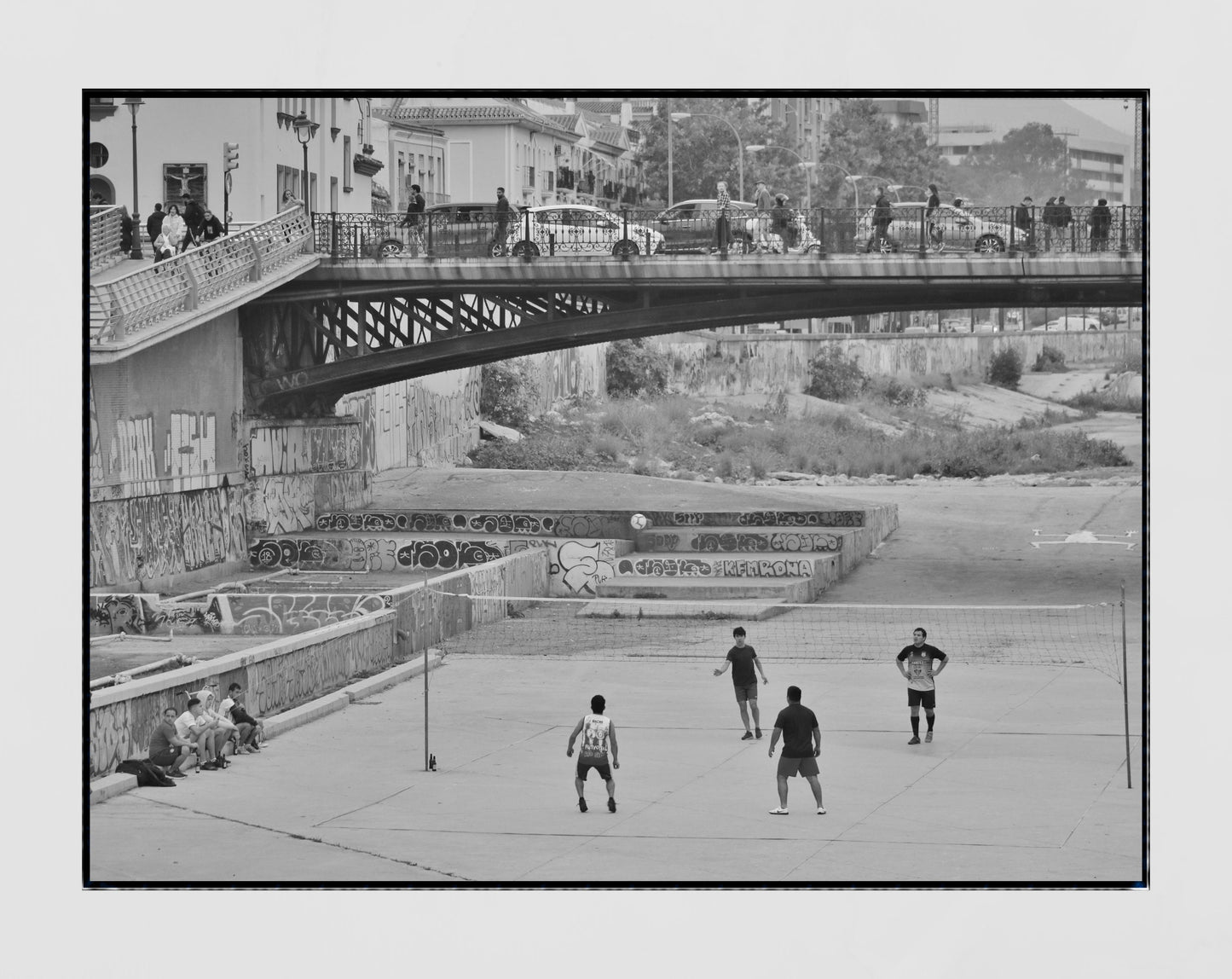 Malaga Photography Poster Volleyball Print