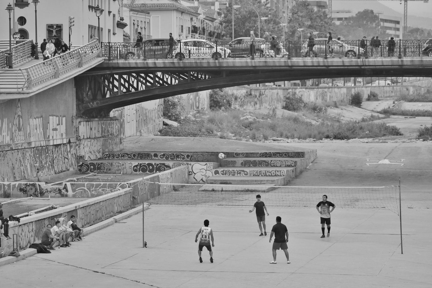 Malaga Photography Poster Volleyball Print