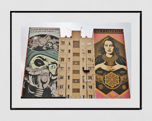 Soho Malaga Poster Street Art Print