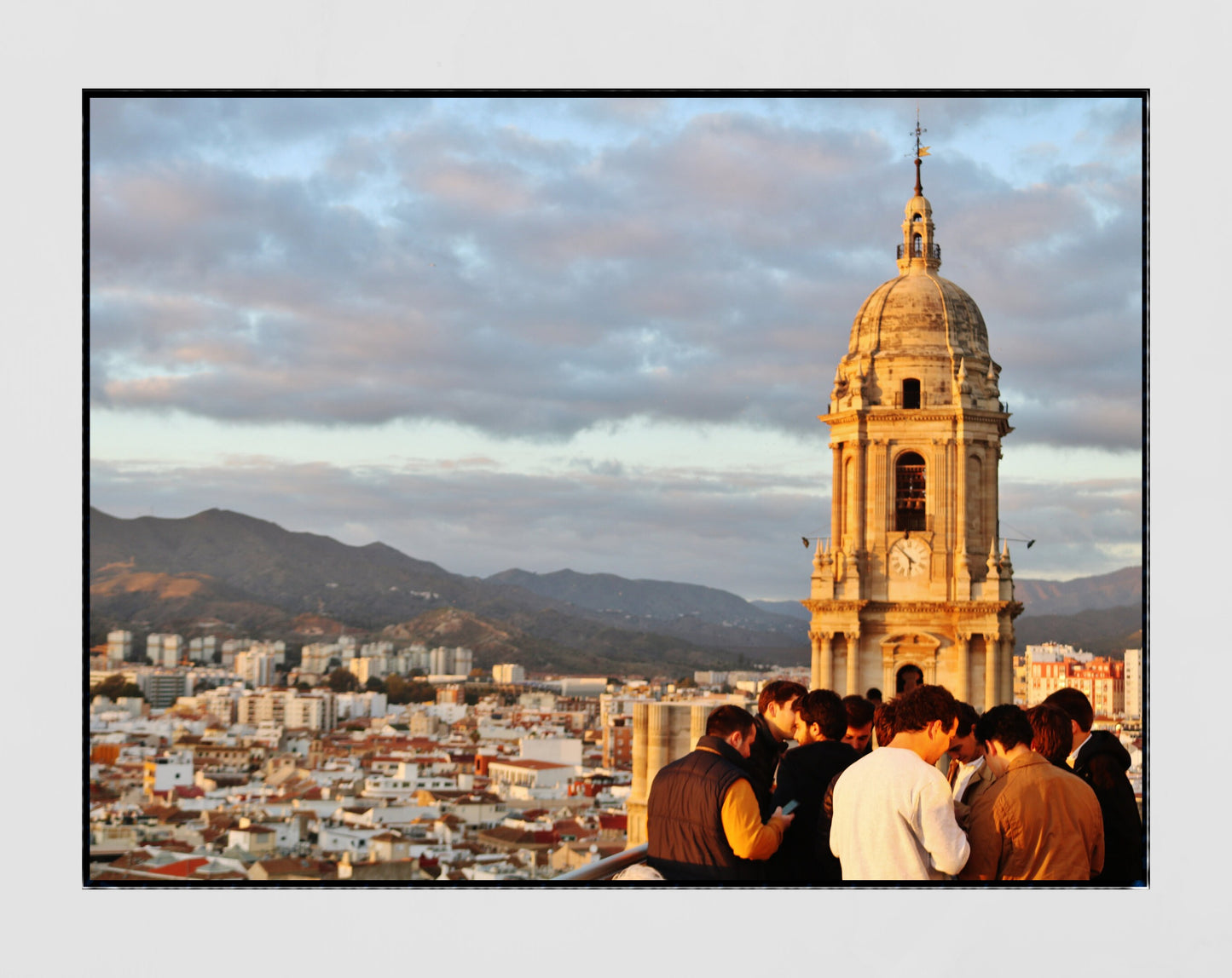 Malaga Cathedral Spain Photography Wall Art