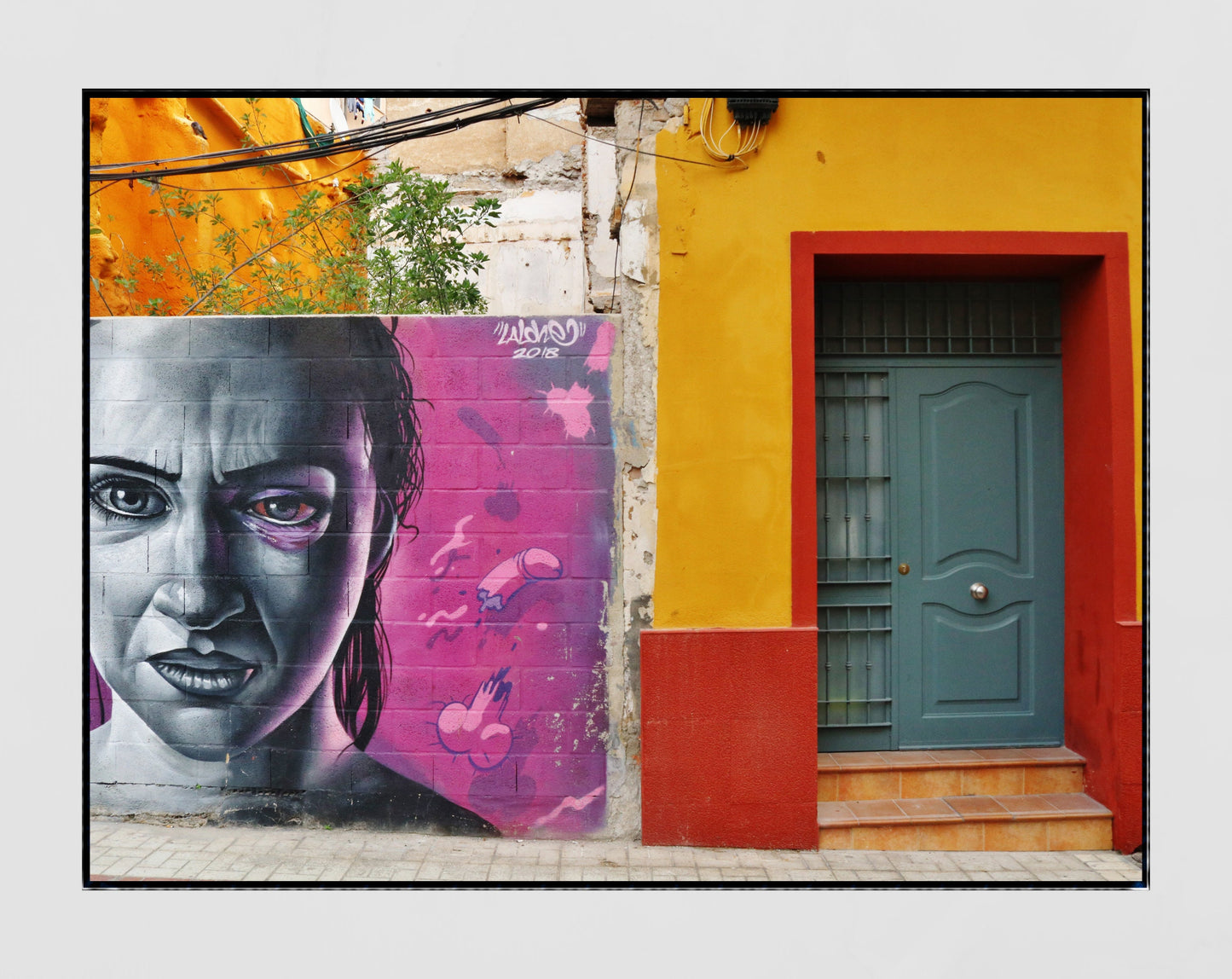Malaga Street Art Photography Print