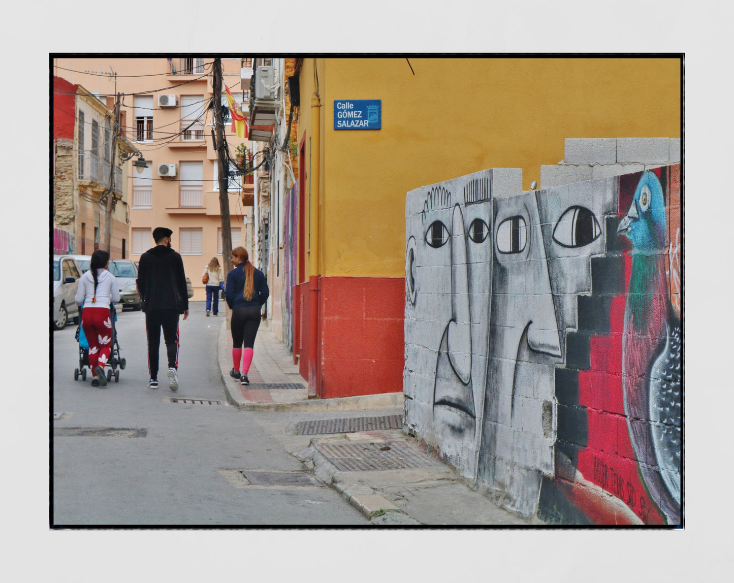 Malaga Picasso Street Art Photography Print