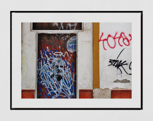 Street Graffiti Art Malaga Spain Photography Print