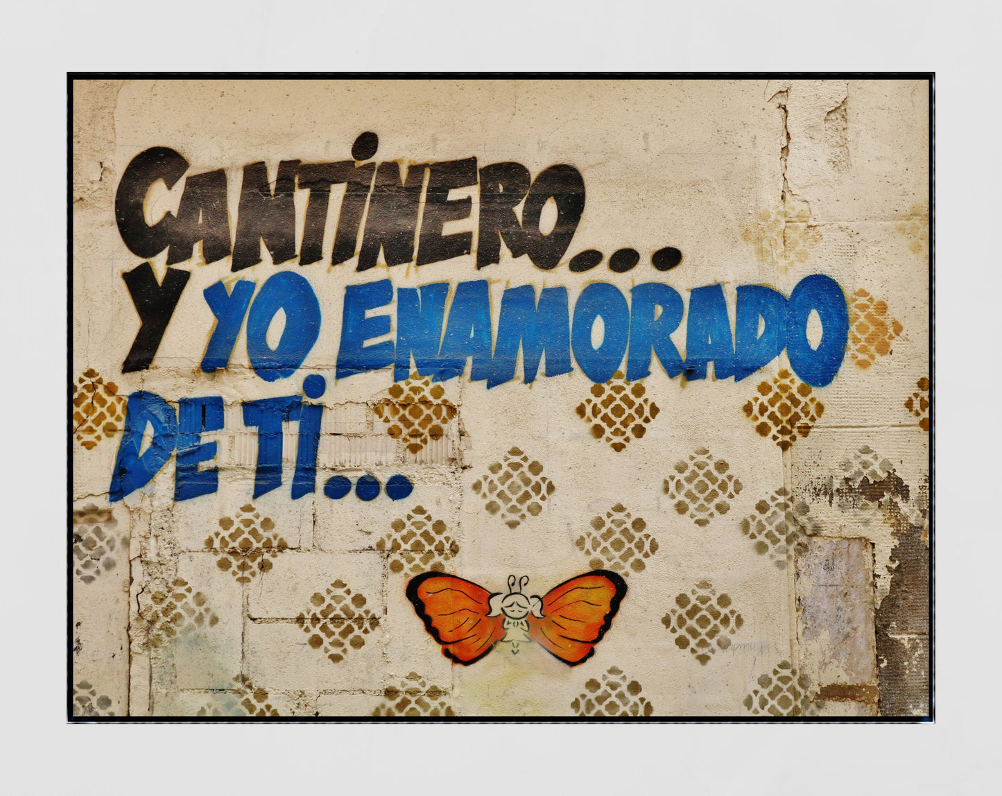 Malaga Spanish Street Art Wall Photography