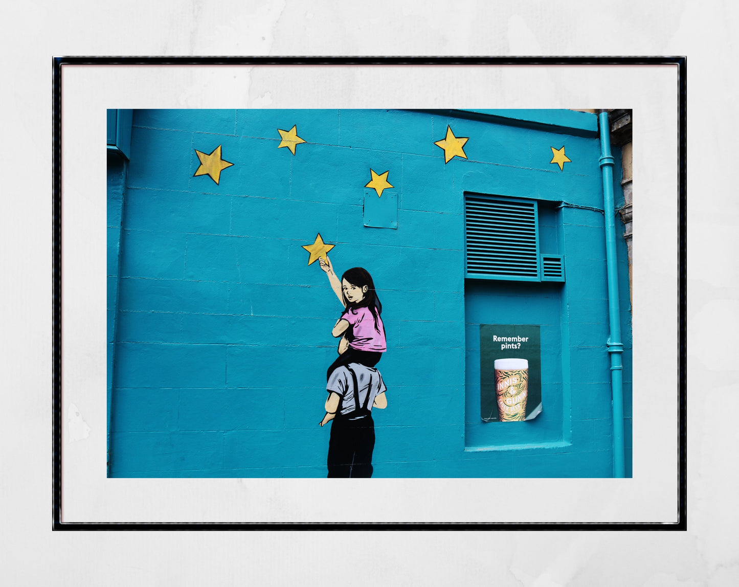 EU Brexit Coronavirus Lockdown 2020 Street Art Photography Print