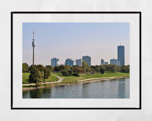 Vienna River Danube Photography Print