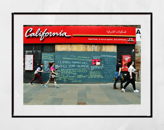 Anti Capitalist Anarchist Climate Change Art Print