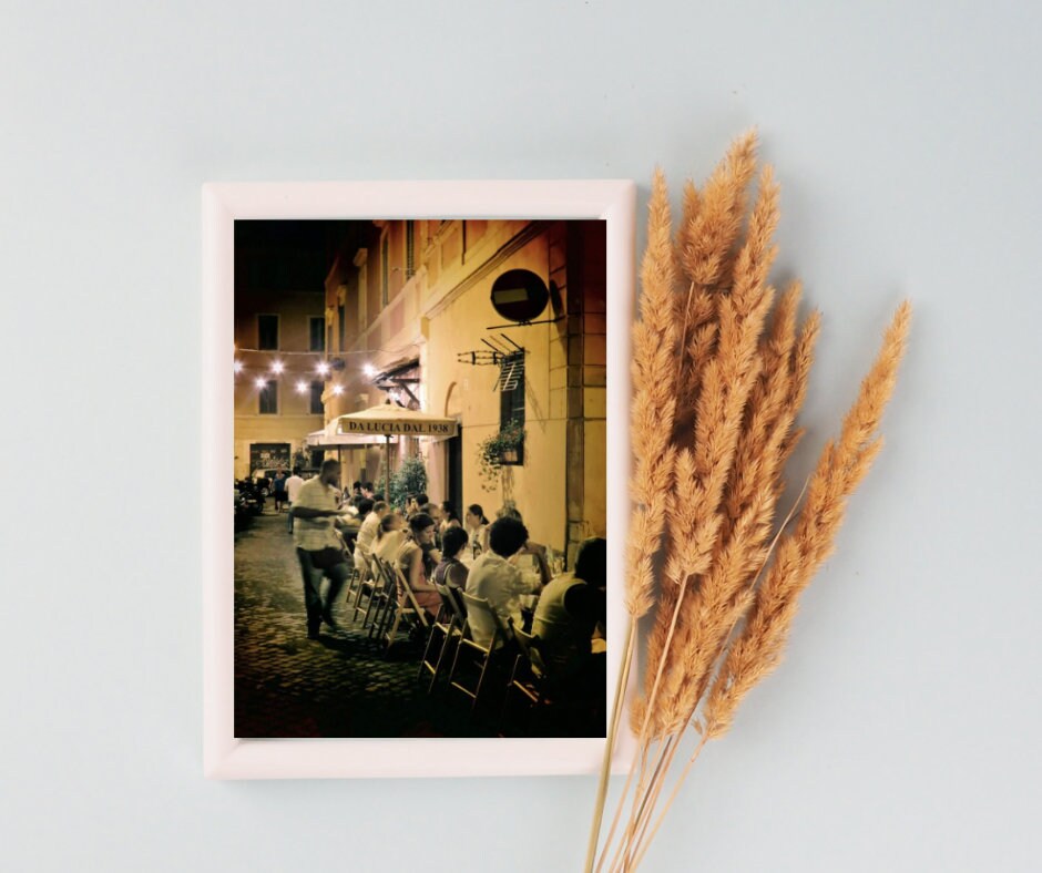 Rome Trastevere Photography Print