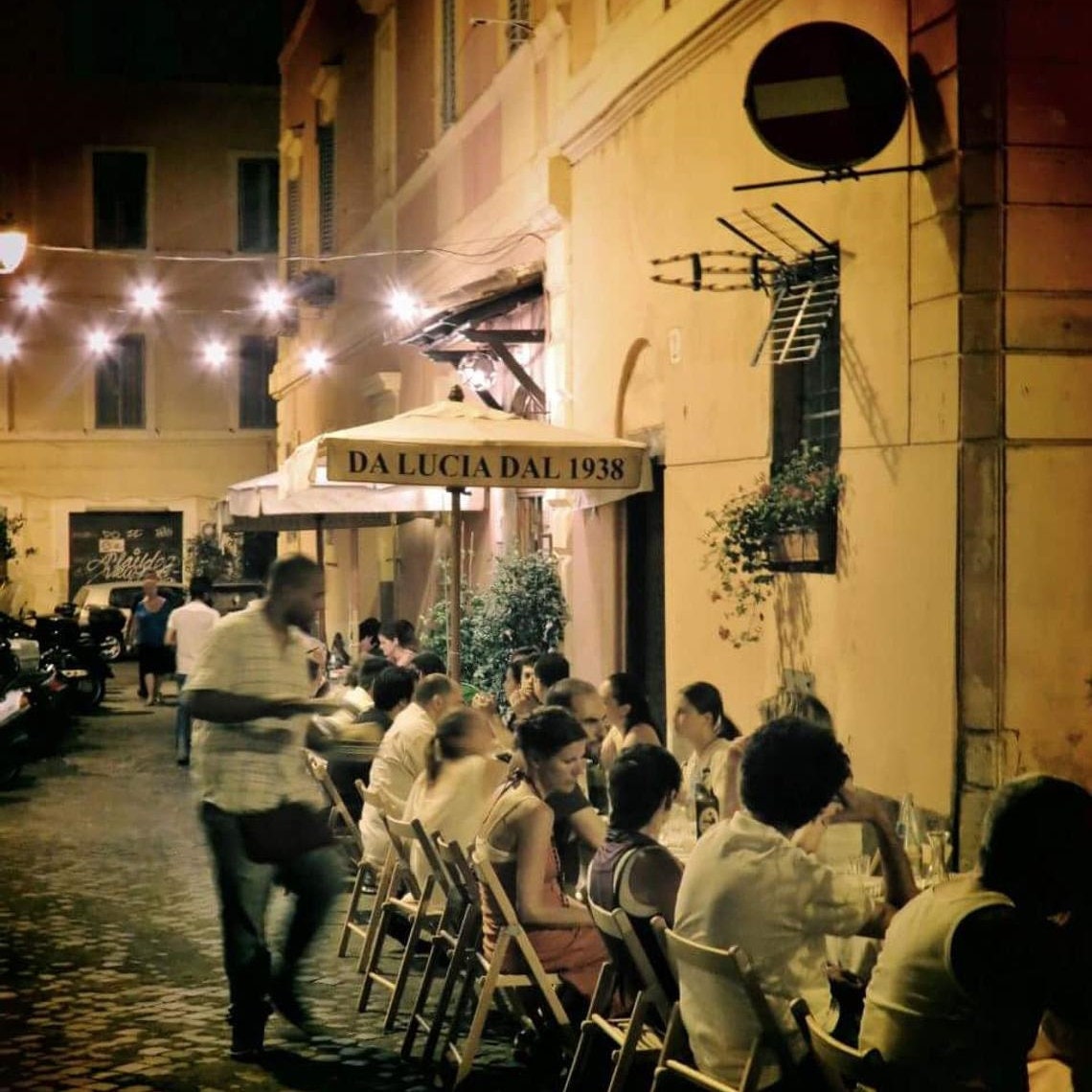 Trastevere Rome Photography Poster