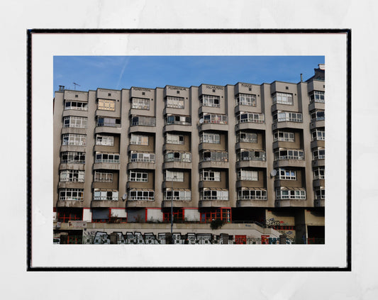 Vienna Brutalist Street Photography Print