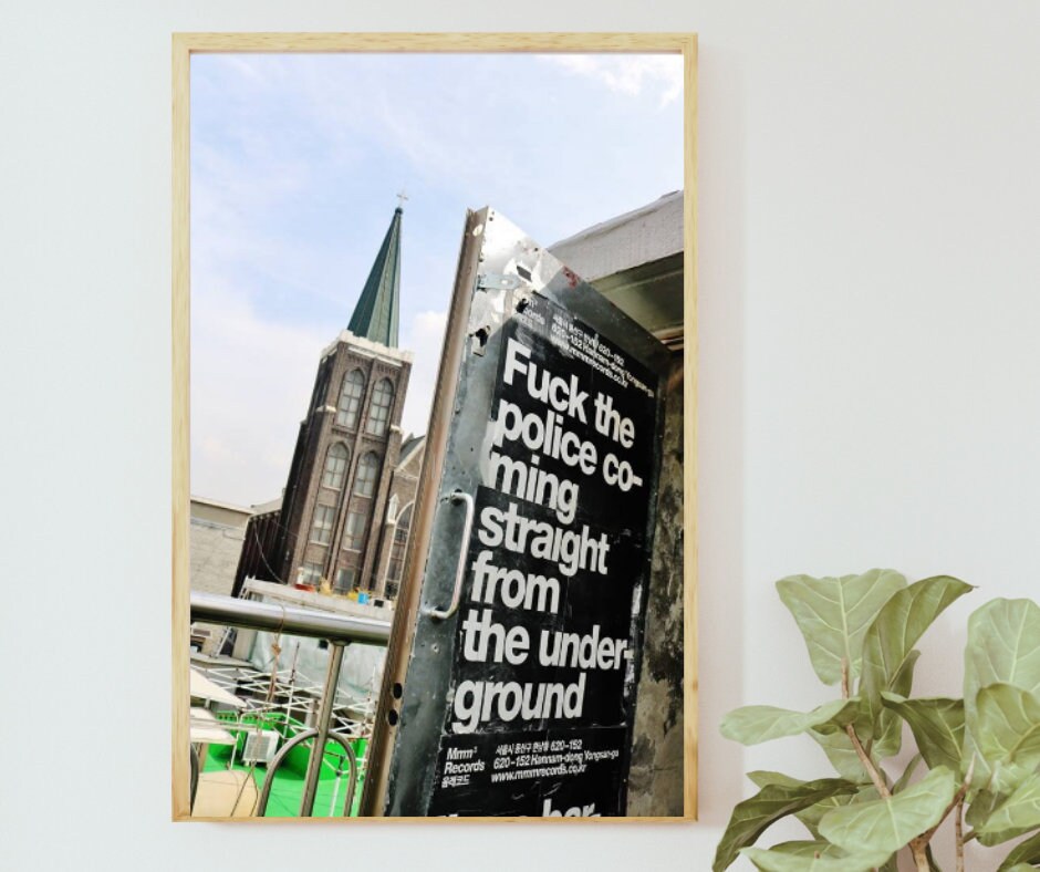 Fuck The Police N.W.A. Lyrics Poster