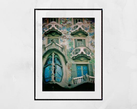 Casa Batlló Gaudi Print Barcelona Poster