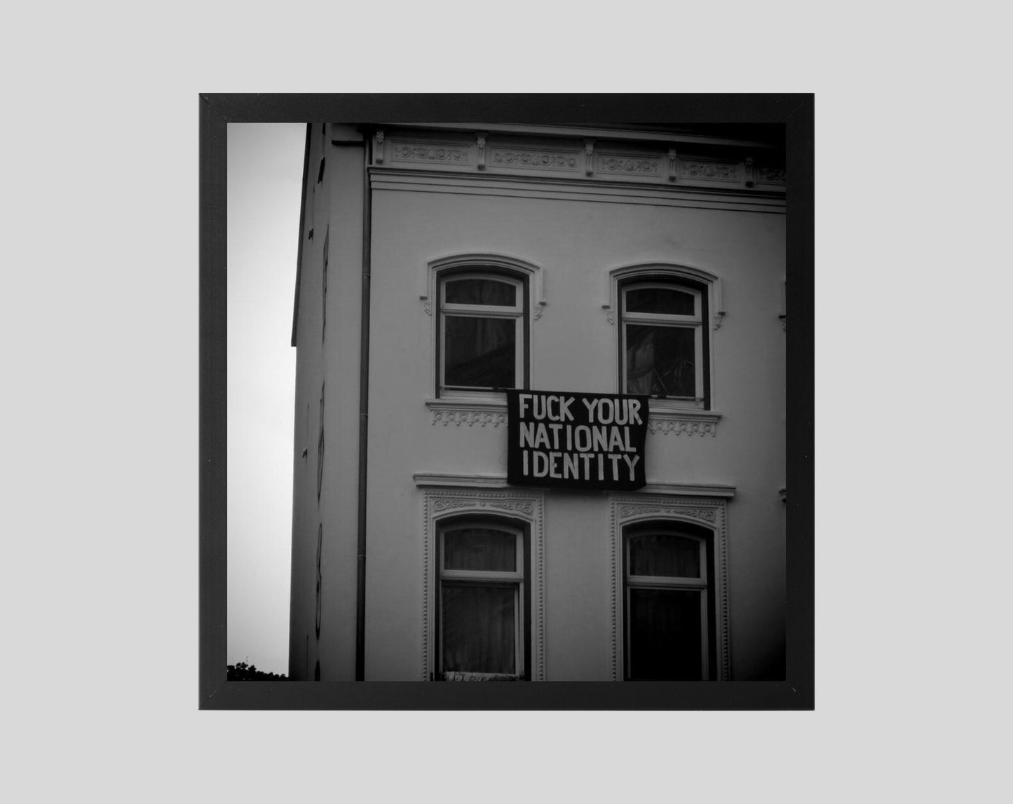 Anarchist Poster Socialist Art Refugees Welcome Print