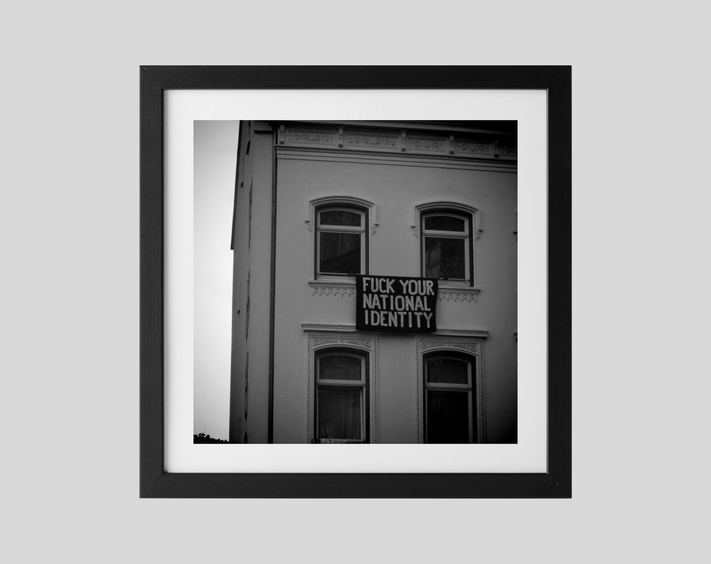 Anarchist Poster Socialist Art Refugees Welcome Print