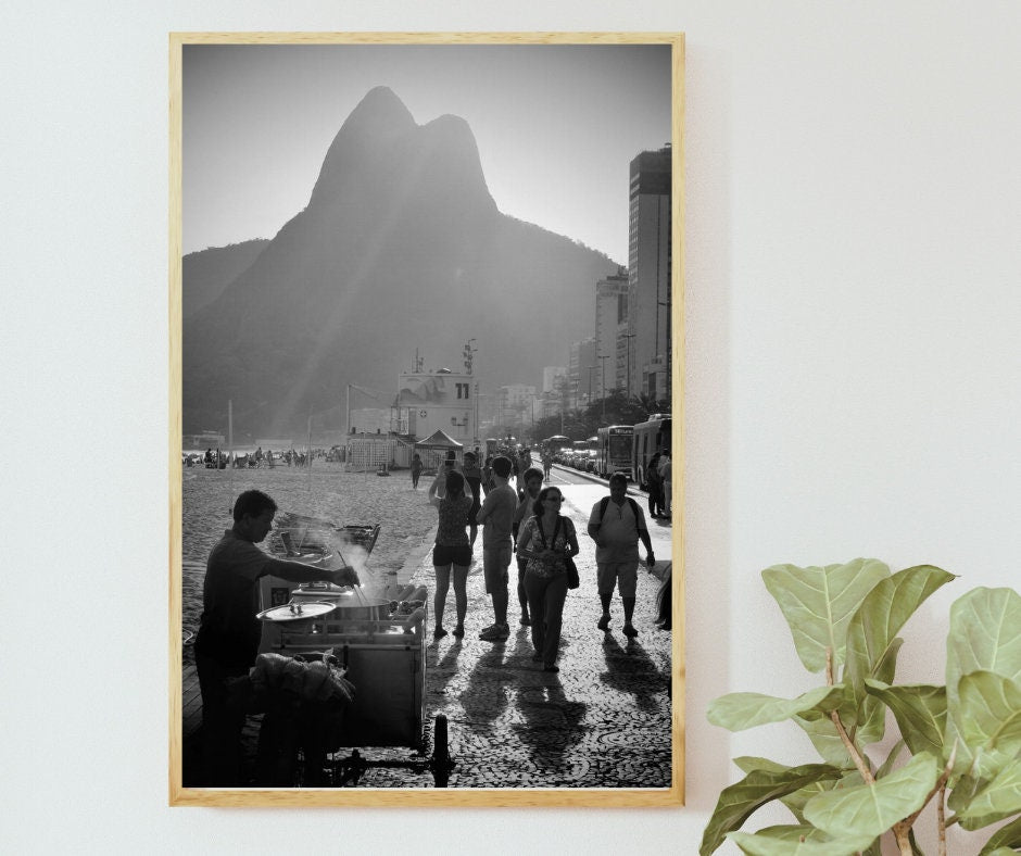Ipanema Beach Rio De Janeiro Photography Print