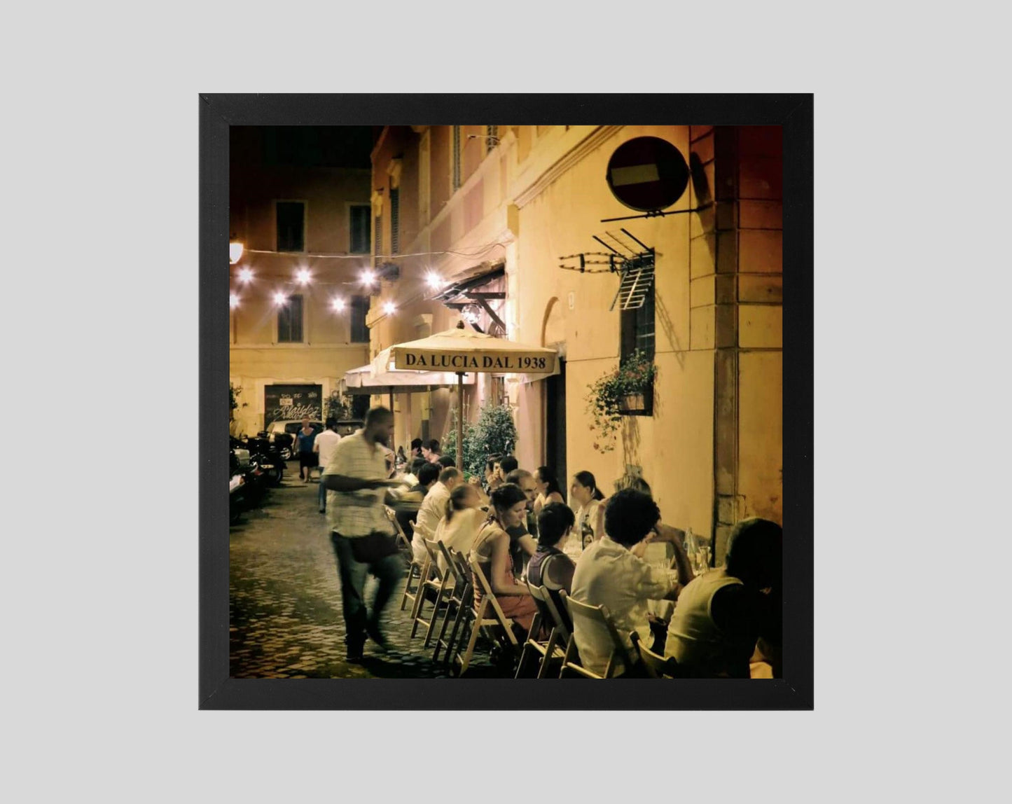 Trastevere Rome Photography Poster