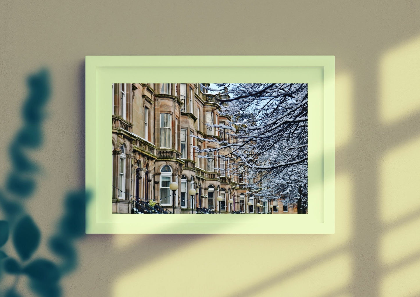 Queen's Drive Glasgow Tenements Photography Wall Art
