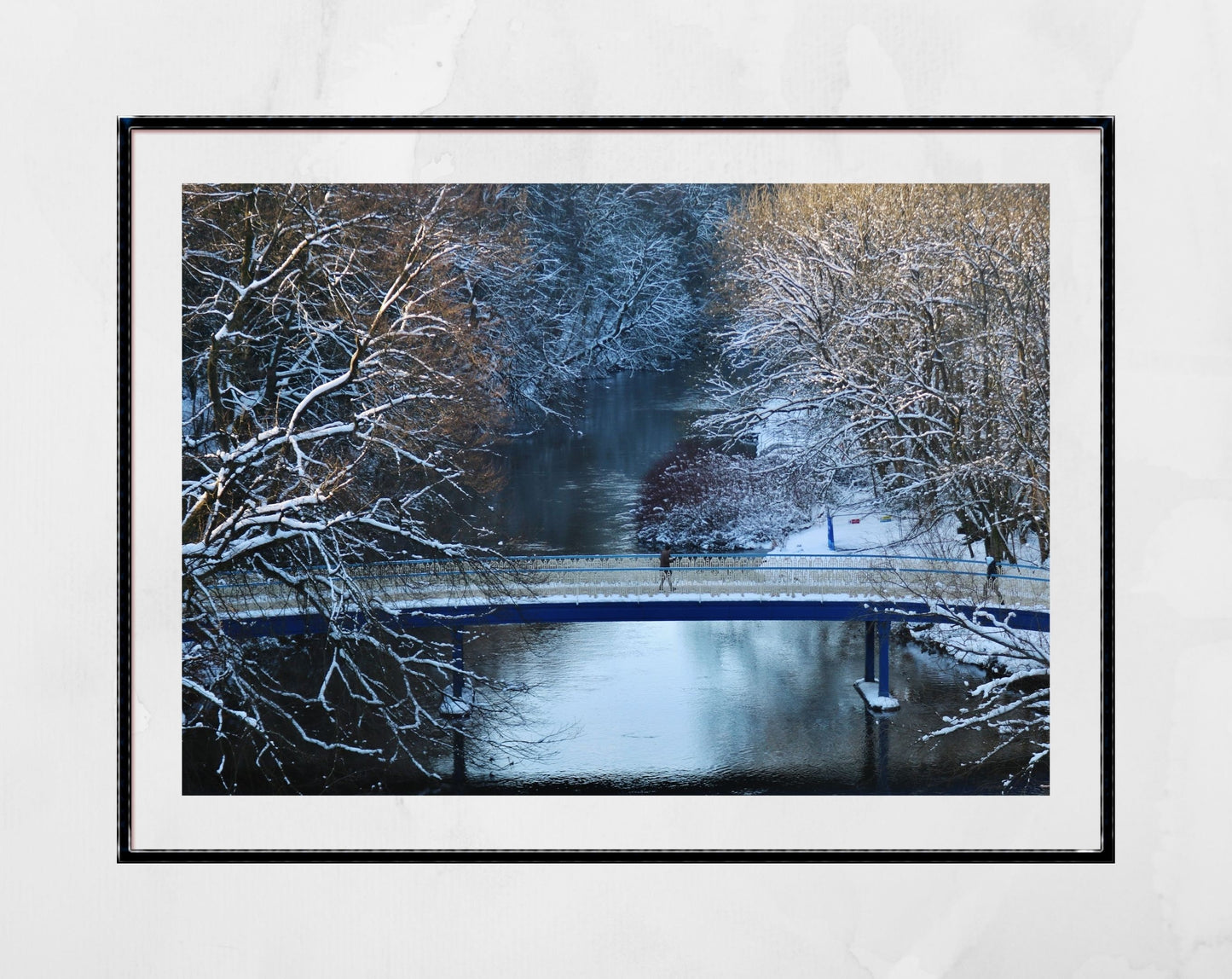 Glasgow Photography Queen Margaret Drive River Kelvin Print