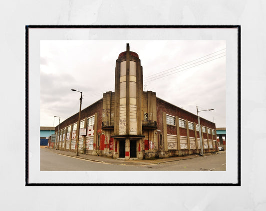 Art Deco Derelict Urban Photography Print