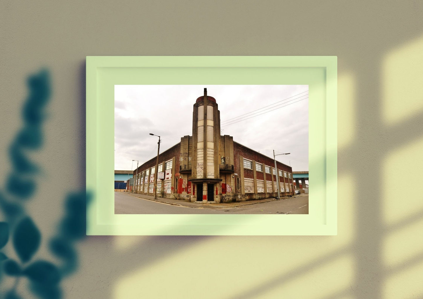 Art Deco Derelict Urban Photography Print