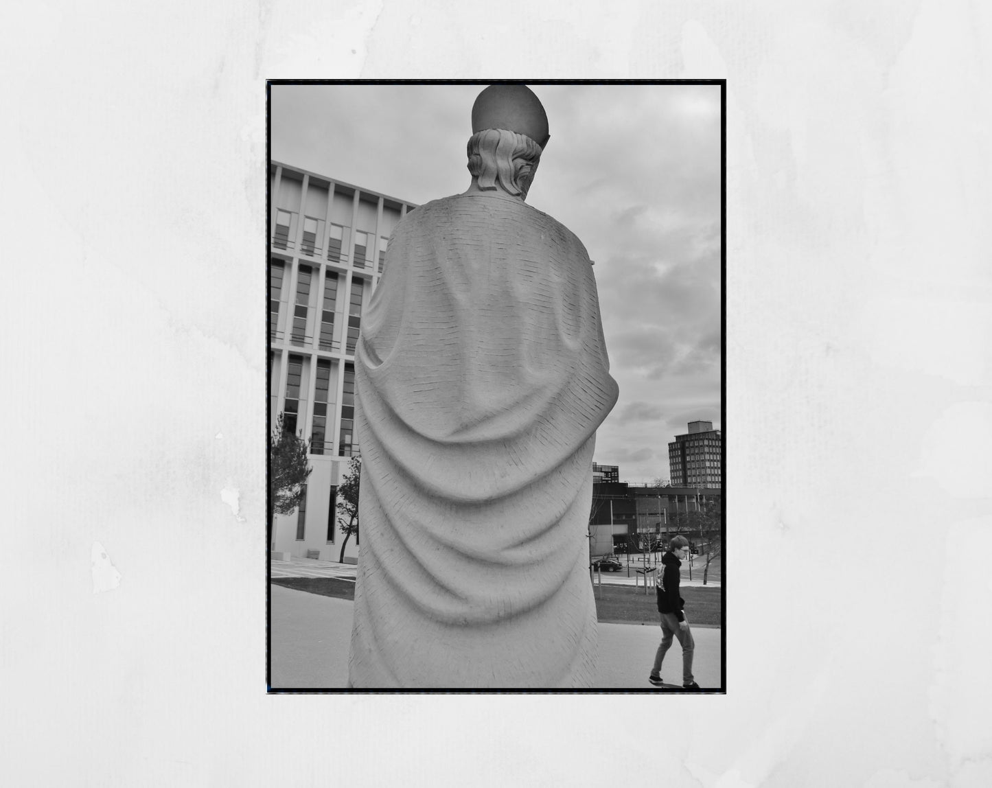 Glasgow St Mungo Townhead Black And White Photography Poster