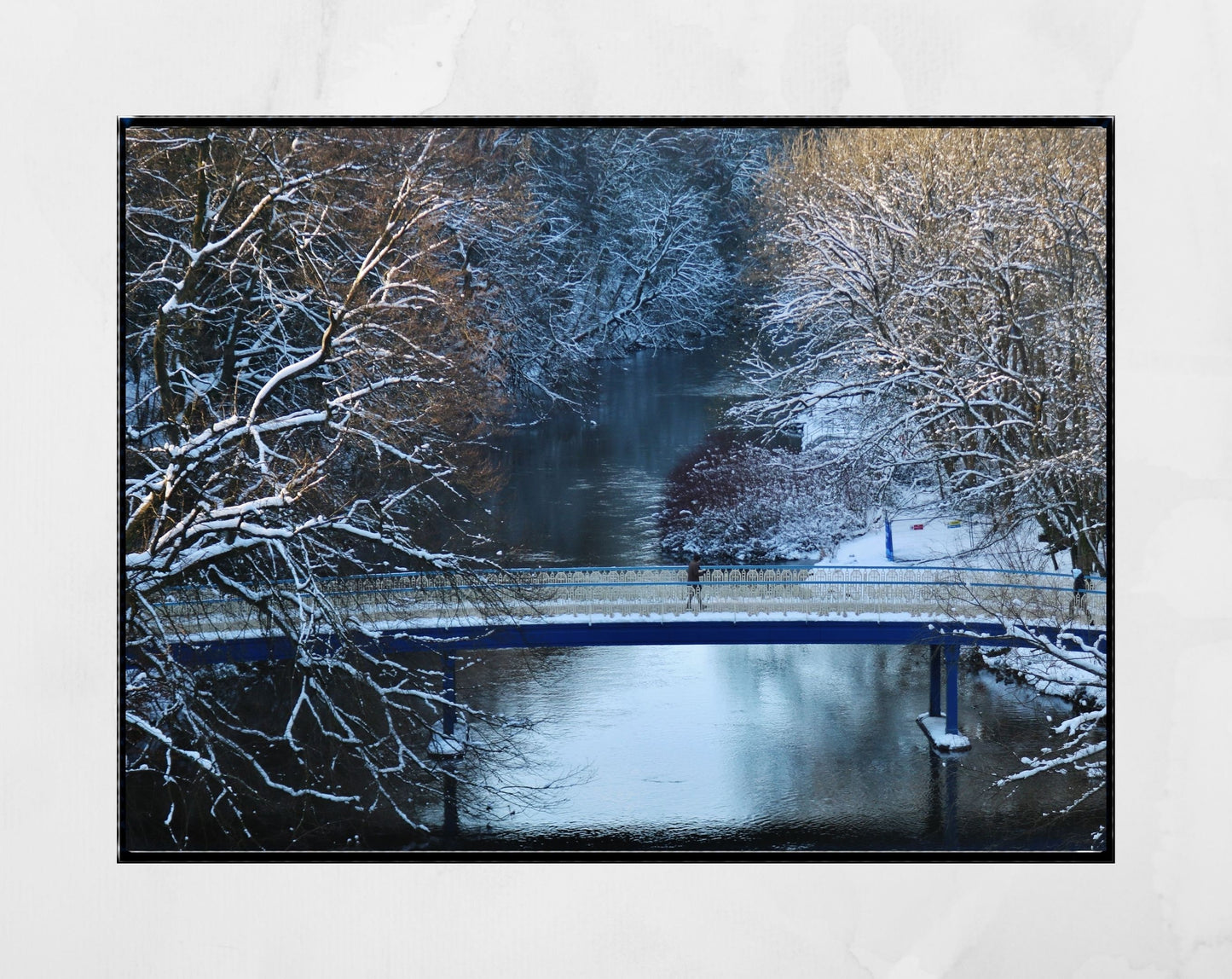 Glasgow Photography Queen Margaret Drive River Kelvin Print