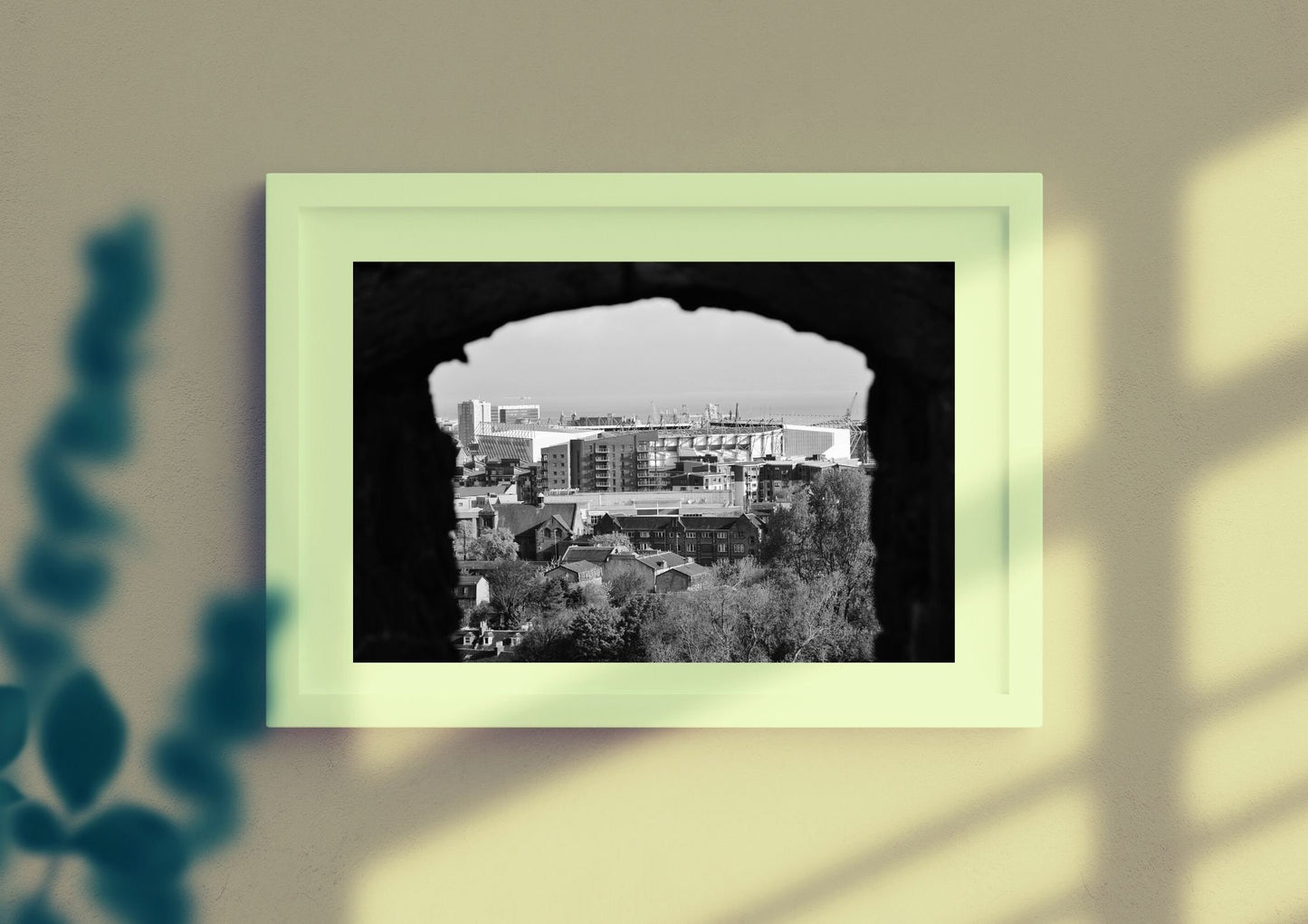 Hibernian FC Easter Road Black And White Photography Wall Art