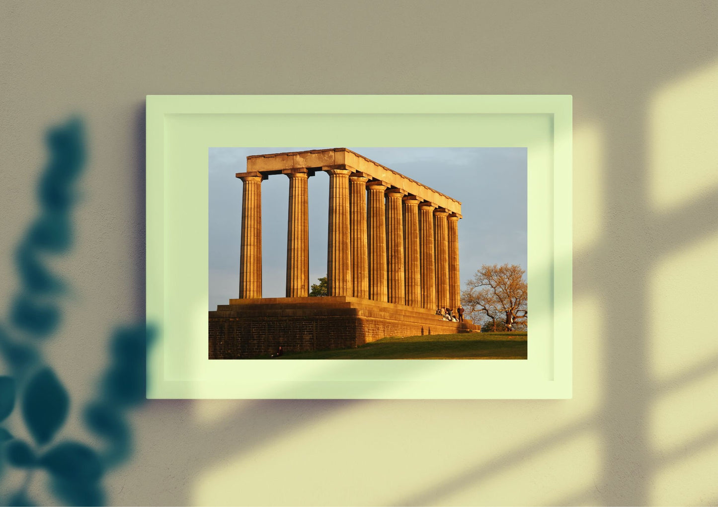 Calton Hill National Monument Edinburgh Photography Print