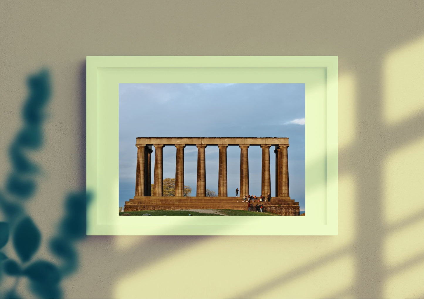 Calton Hill National Monument Edinburgh Photography Wall Art