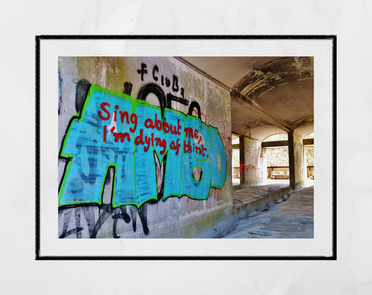 Kendrick Lamar Art Graffiti Photography Print