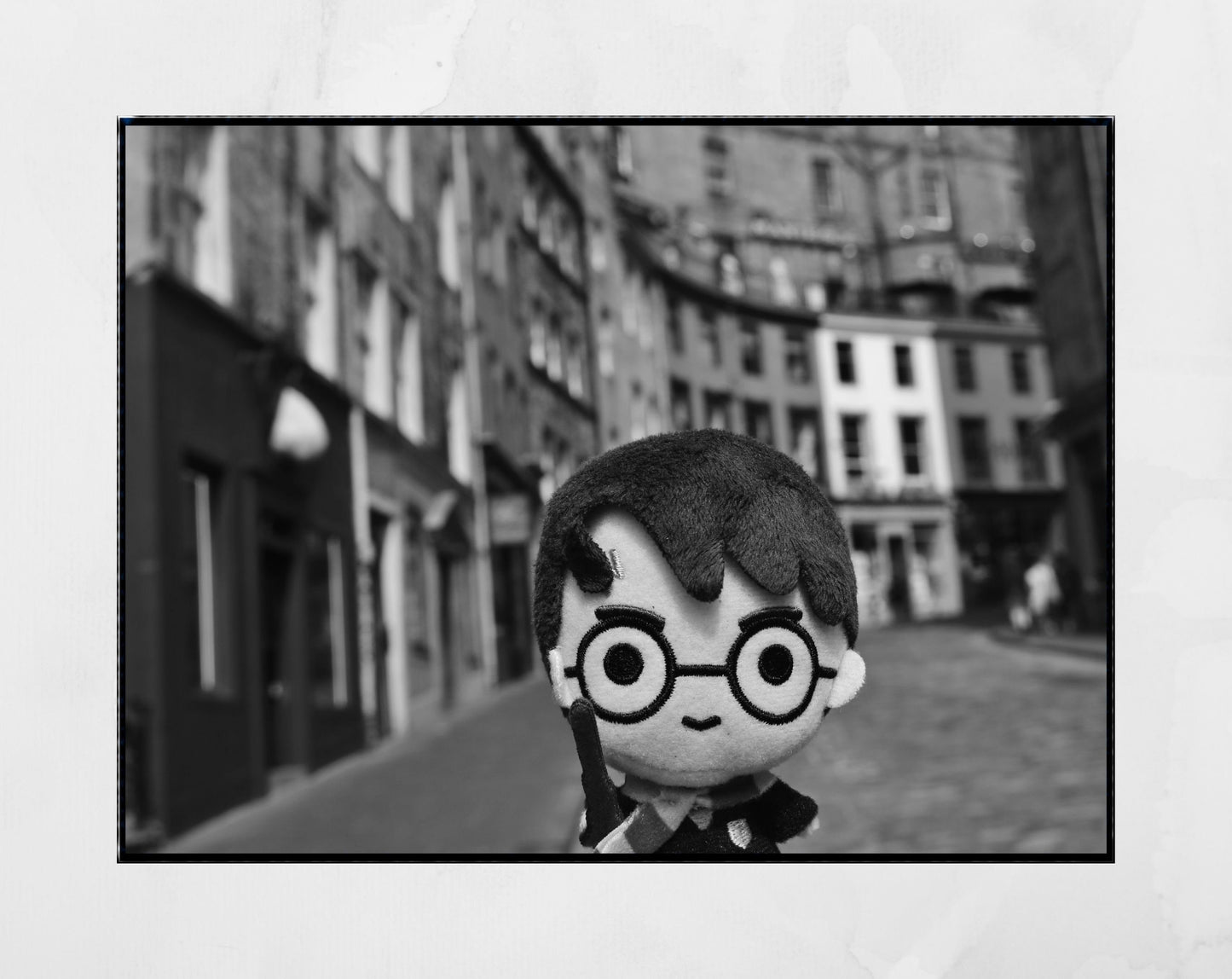 Harry Potter Print Diagon Alley Wall Art Edinburgh Black And White Photography