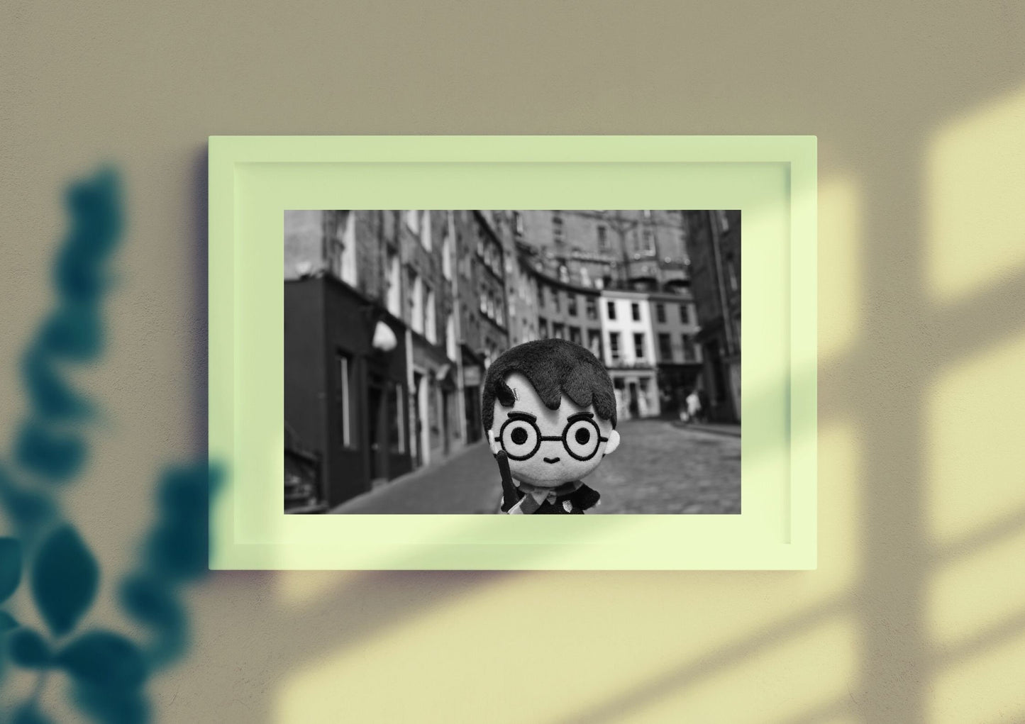 Harry Potter Print Diagon Alley Wall Art Edinburgh Black And White Photography