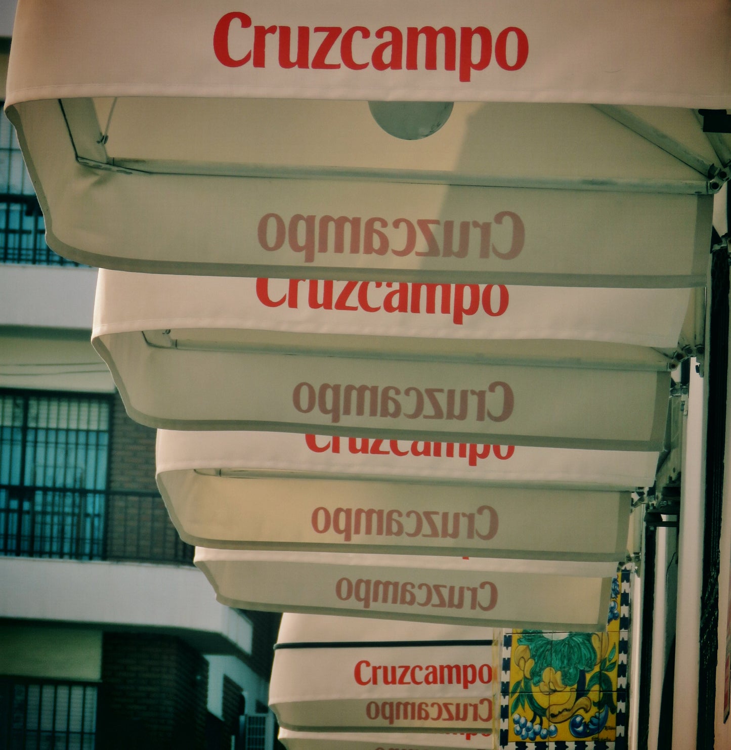 Cruzcampo Seville Square Print