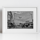 Ridley Road Market Dalston London Street Black And White Photography Print