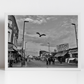 Ridley Road Market Dalston London Street Black And White Photography Print