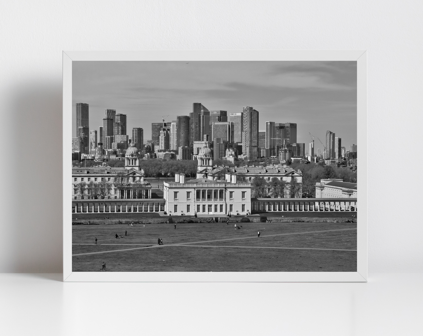 Greenwich Park London Black And White Photography Print