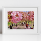 Cherry Blossom Print Greenwich Park London Photography