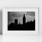 Westminster Print London Black And White Photography